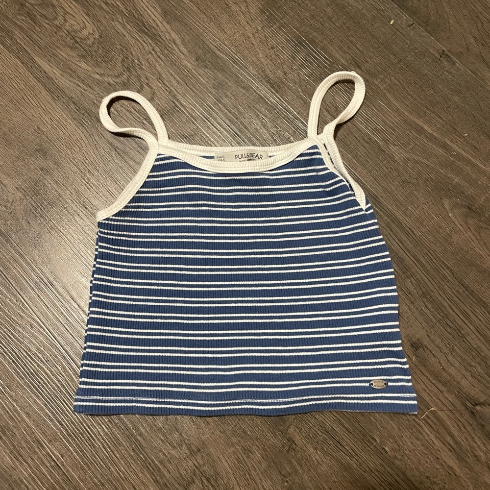 Striped Crop Top